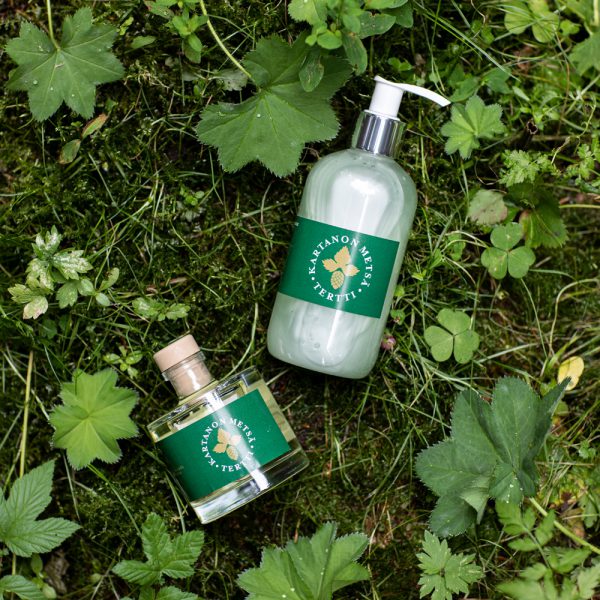 metsäsaippua metsähuonetuoksu forest soap forest room fragrance